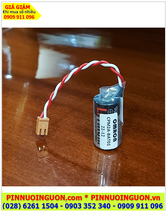 Omron CPM2A-BAT01; Pin nuôi nguồn Omron CPM2A-BAT01 lithium 3.6v 1/2AA 1000mAh chính hãng 